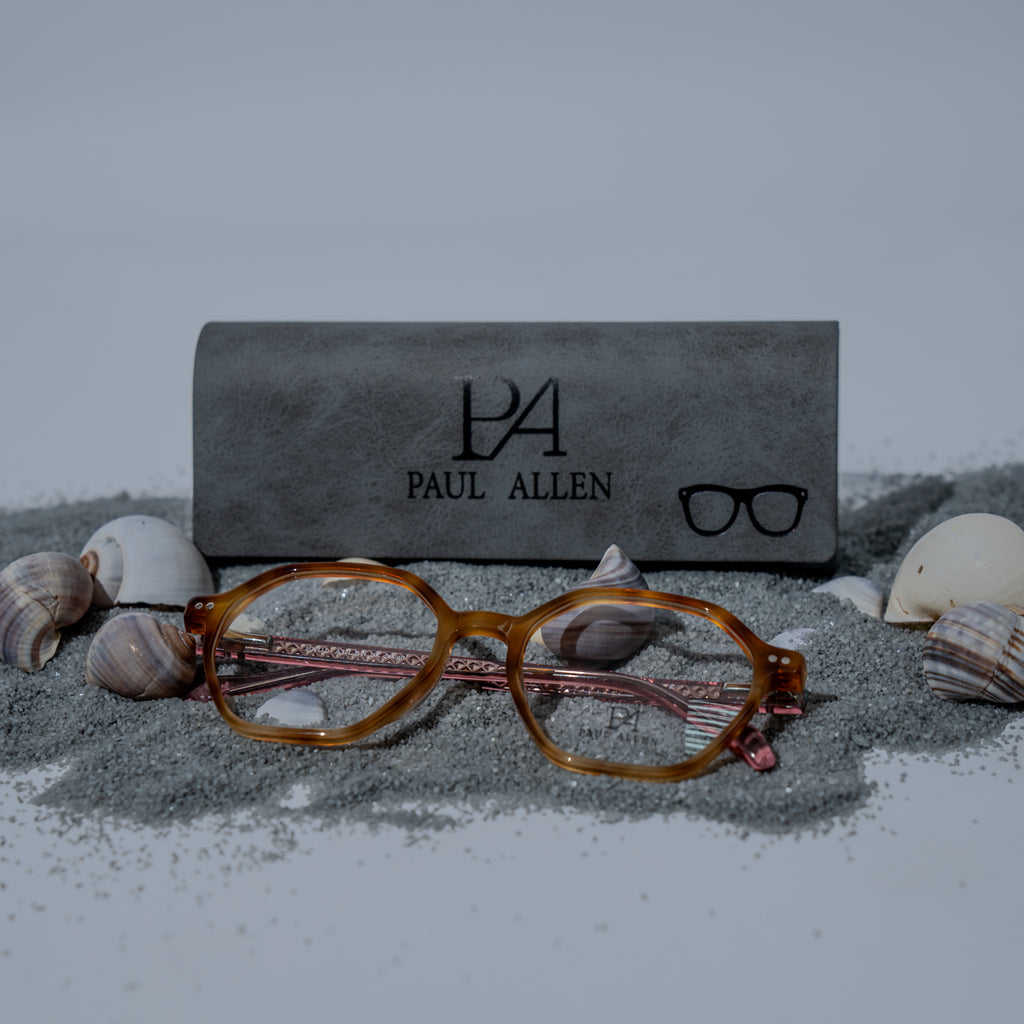 Monture optique du créateur Paul Allen unisexe ,avec clip solaire