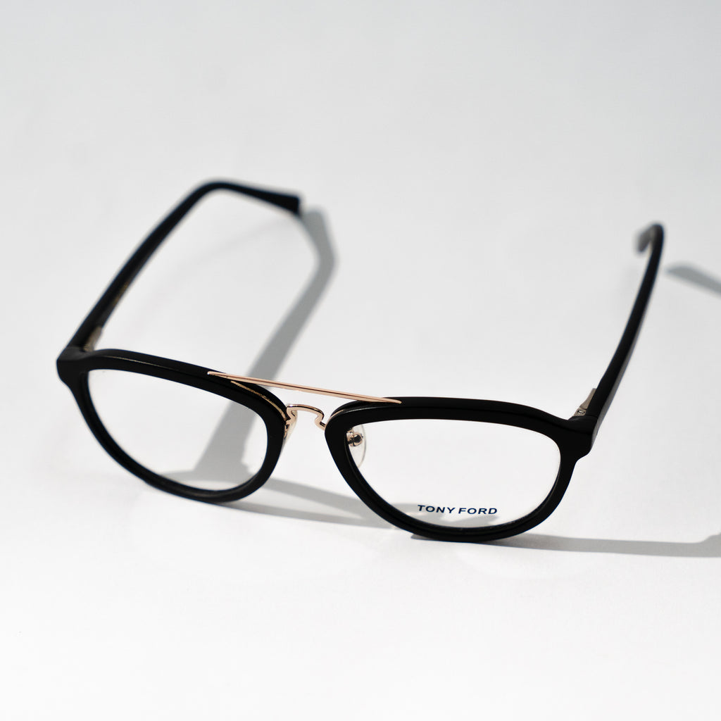 Monture Optique Unisexe – Élégance Noire Intemporelle