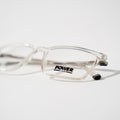 Monture optique de créateur, de la marque Power ,en acétate, transparente