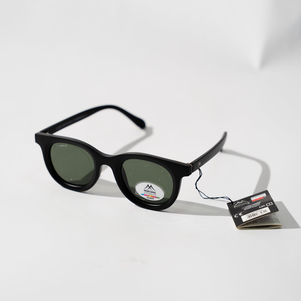 Monture solaire de créateur de la marque Montana avec des verres polarisés